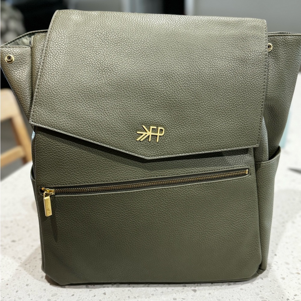 Freshly Picked Olive Green Large Diaper Bag